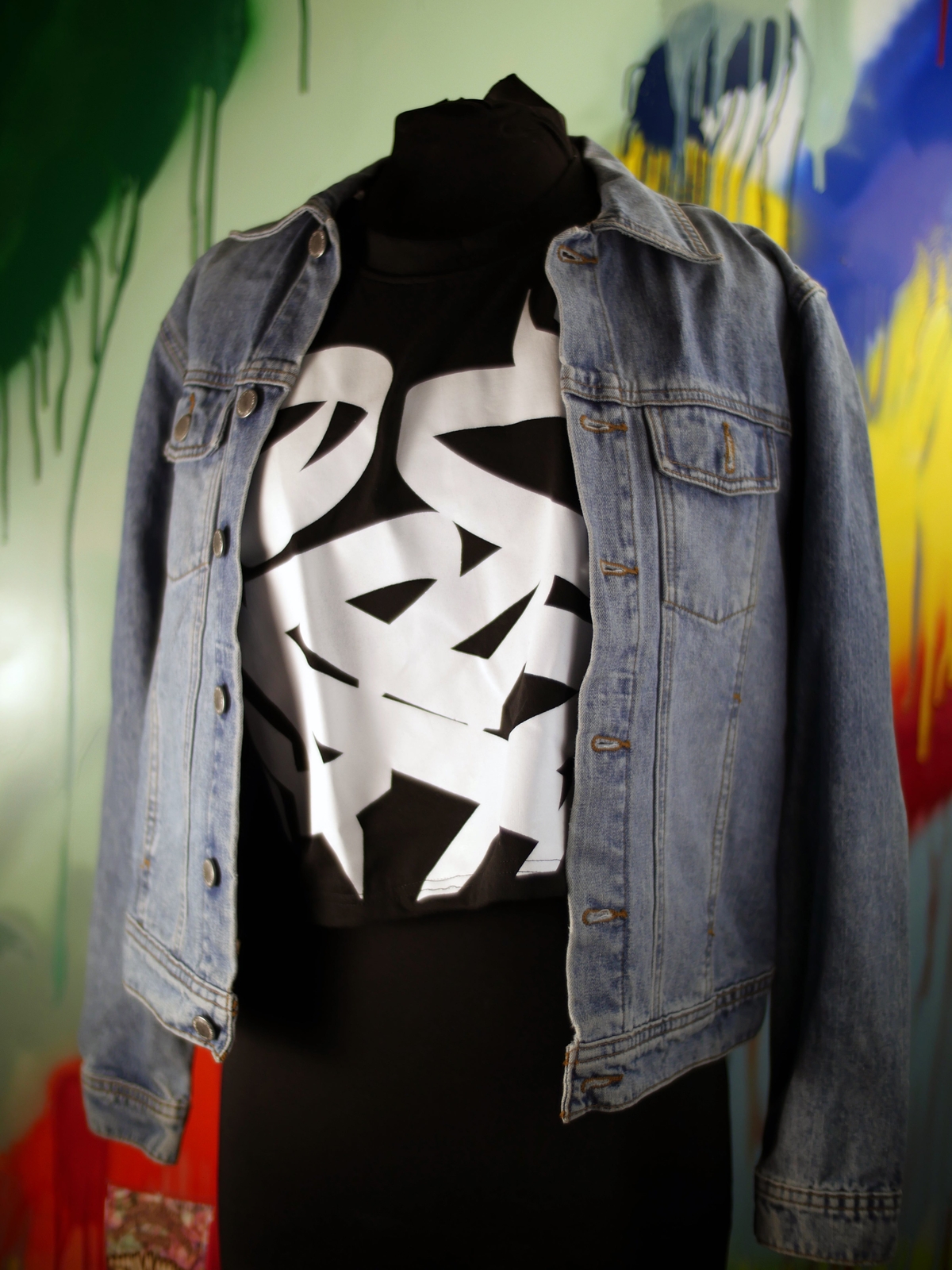 James Baldwin Custom Denim Jean Jacket - image 3