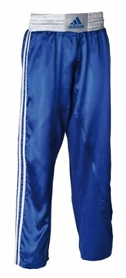 adidas Kickbox-Hose blau/weiß - Kickboxhose - Kickboxen - Pants adiKBUN110T  - Bild 1 von 3