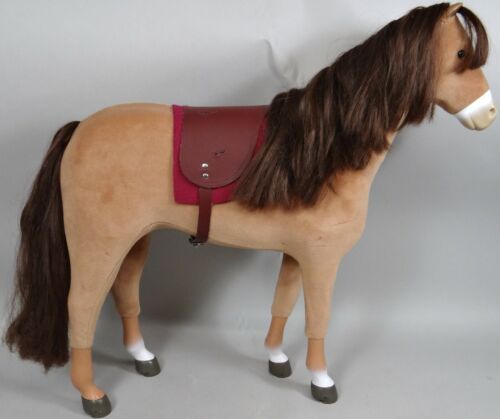 American Girl Horse Saddle Blanket Felicity Chestnut Penny V6033 2011 Retired - Afbeelding 1 van 12