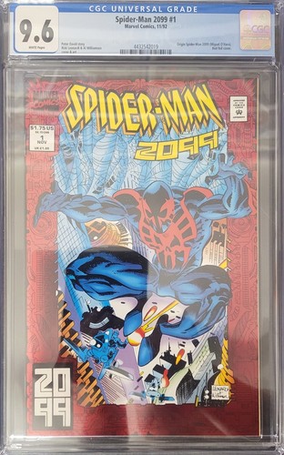 Spider-Man 2099 #1 Direct Variant CGC 9.6 1992 
