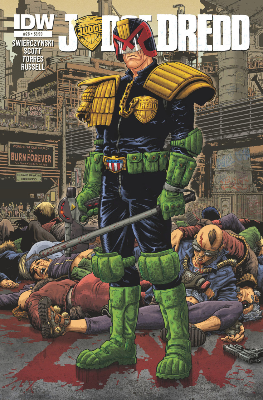 JUDGE DREDD (2012) #26 - Cover A - Back Issue