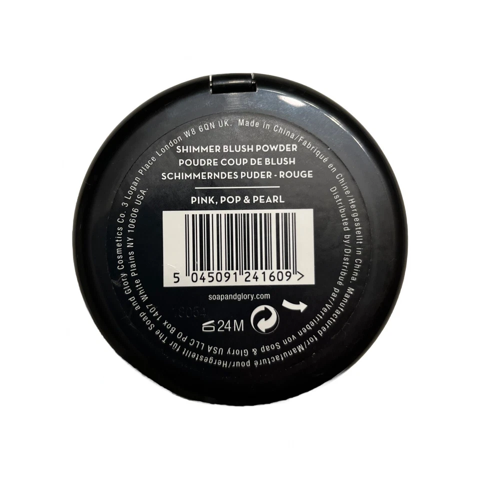 Difícil de Encontrar Jabón y Gloria Amor en First Blush Rosa Pop Perla Brillo Polvo Descontinuado Foto 4 de 4