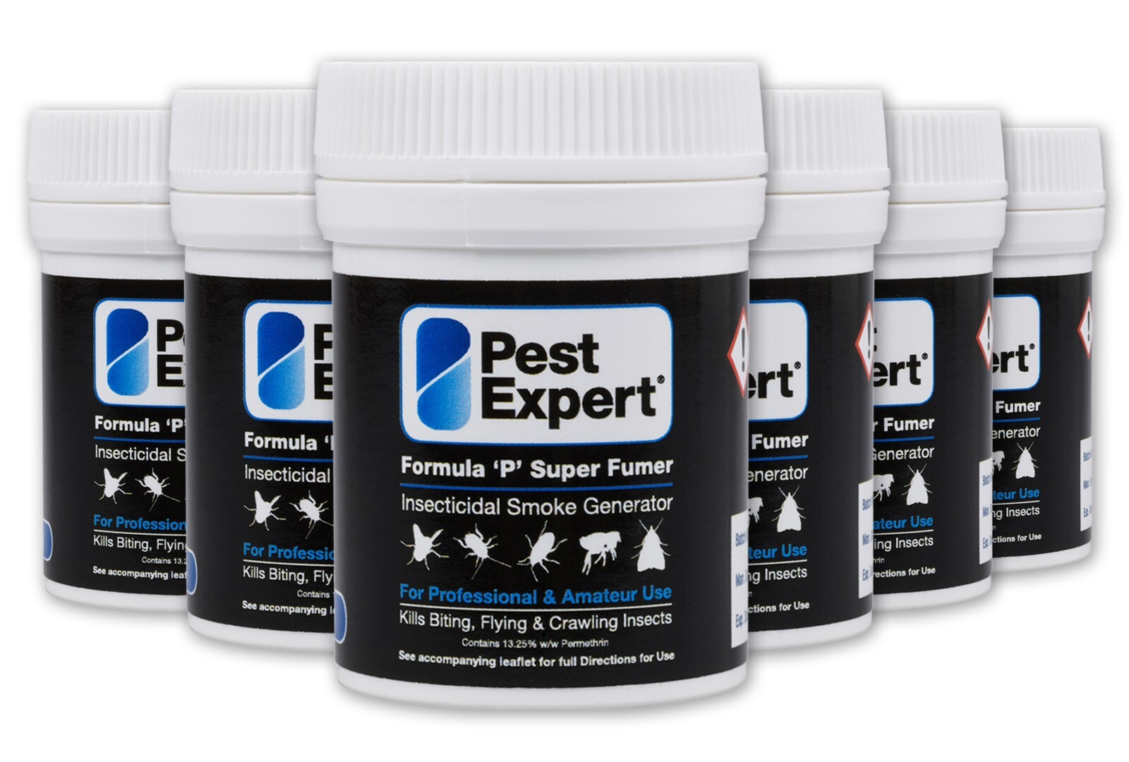 Pest Expert® Super Flea Bombs Formula 'P' - Maximum Strength (6 x 11g)