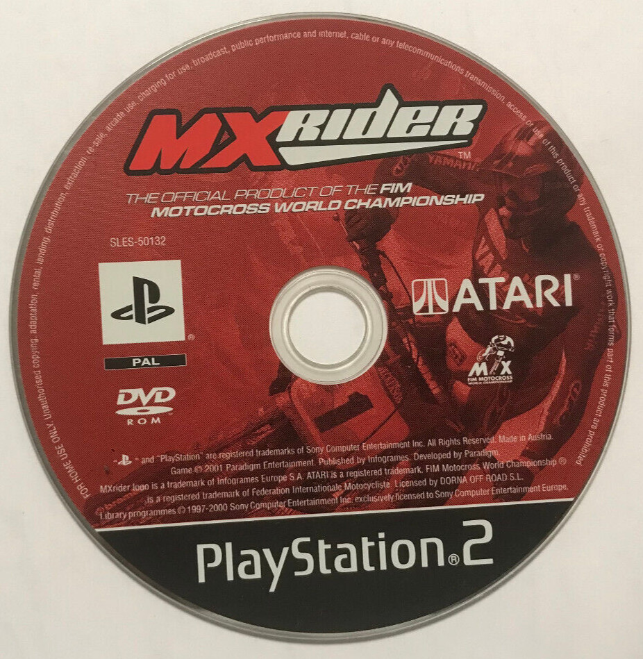 Mx Rider PS2