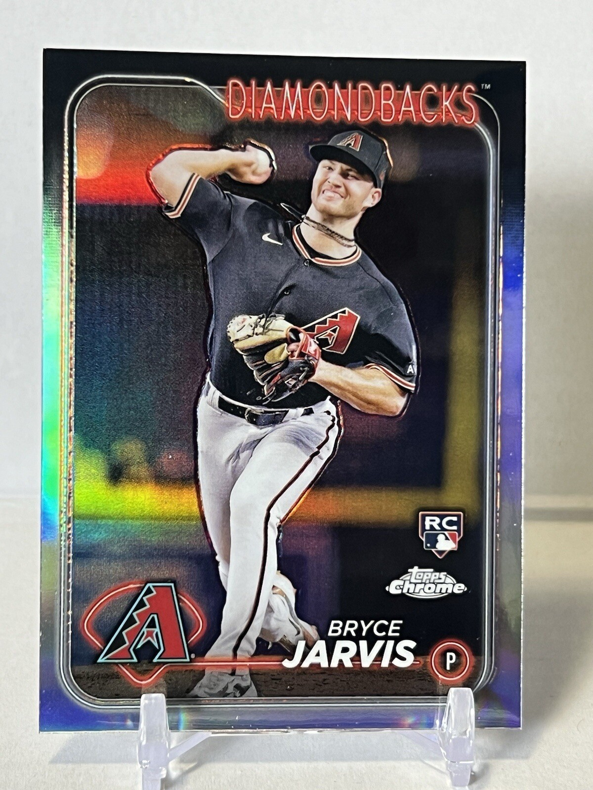Bryce Jarvis 2024 Topps Chrome #75 Refractor Rookie