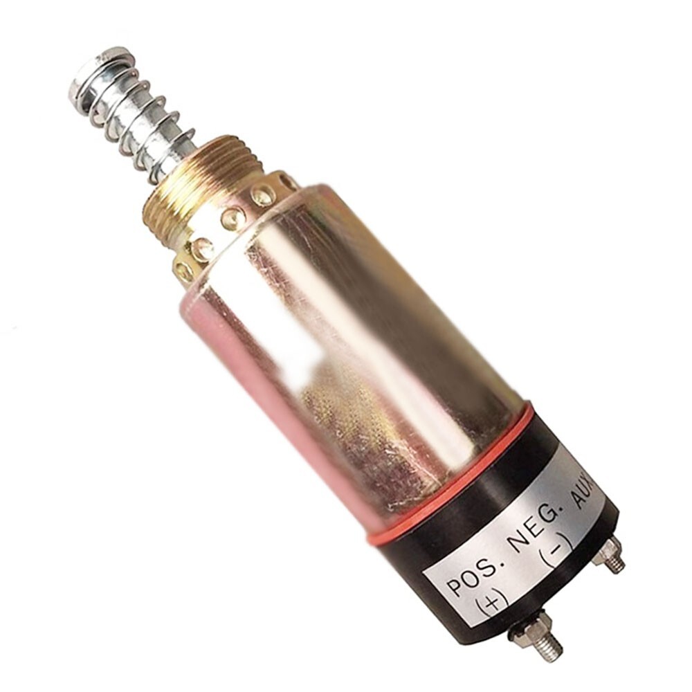 Makerauto Fuel Shutoff Solenoid 125-5771 For Caterpillar CAT 3114, 3116, 3126 Engines - 12V