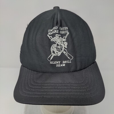United States Marine Corps Silent Drill Team Snapback Trucker Hat