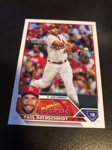 2023 Topps Series 1 - #100 Paul Goldschmidt - 第 1/1 張圖片