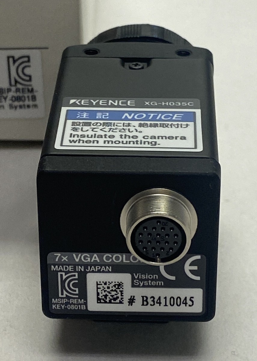 KEYENCE,XG-H035C,HIGH SPEED DIGITAL CAMERA NEW | eBay