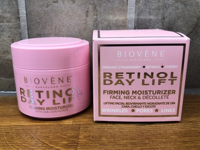 Biovène Day Lift Retinol Creme – Straffende Tagescreme, 50 Ml, Gegen Falten & Für Frischen Teint