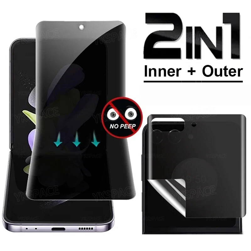 Motorola Razr 2024,Razr 50 Ultra Hydrogel Privacy Screen Protector