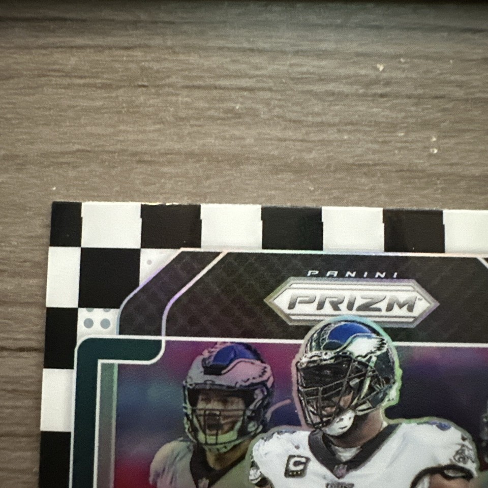 2021 Panini Prizm Fletcher Cox CHECKERBOARD Prizm 223 *MISCUT* eBay