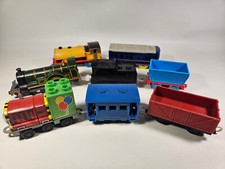 Thomas  Friends Lot of 8 Train Engines and Cars Non Motorized Push Along