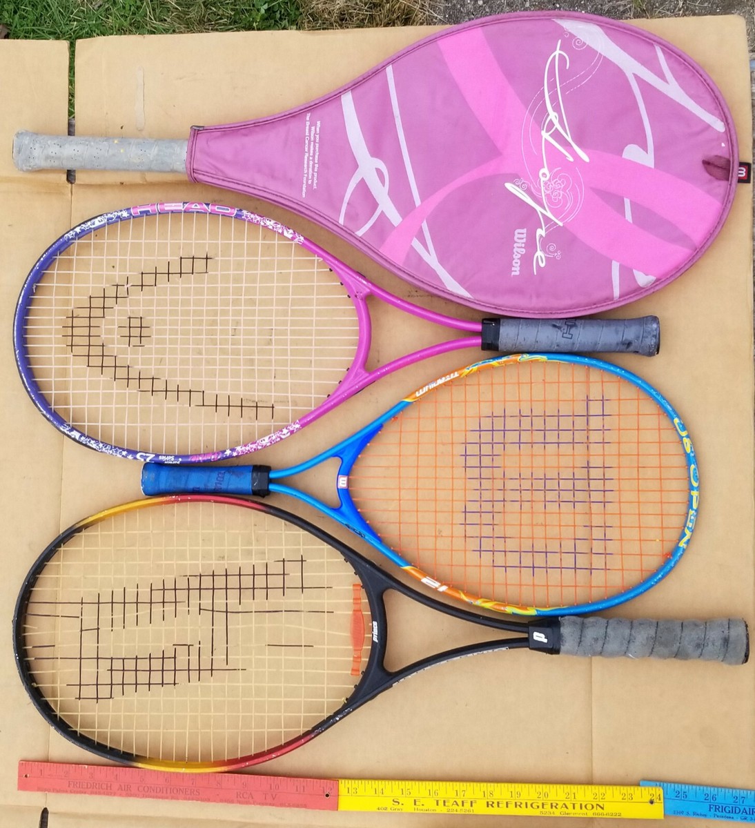 ラケット(軟式用) Head, Wilson, Prince, Tennis Rackets ラケット(軟式用) Head, Wilson, Prince, Tennis Rackets Tennis