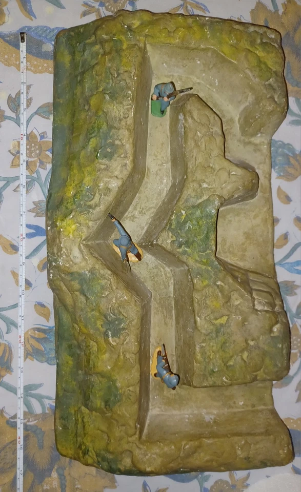 JOUET DIORAMA DECOR TRANCHEE POUR SOLDAT QUIRALU STARLUX MILITAIRE DE GUERRE RAR - Photo 3/4