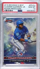 2018 Bowman's Best Power Producers Vladimir Guerrero Jr PSA 10 GEM MT 03rx