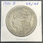 1901-S VF/XF $1 Morgan 90% Silver Dollar San Francisco Mint
