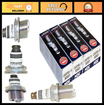 Iridium IX Spark Plugs, 4 Pack - High Performance, Long Lasting, Engine Efficien