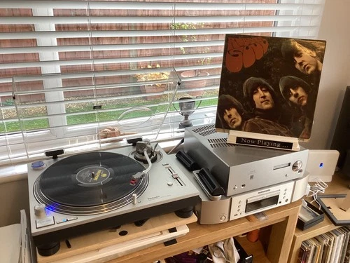 The Beatles Rubber Soul LOUD CUT rare MT Tax Code U.K. 1965 issue LP record