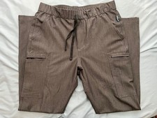 Movement by Butter Soft Epsilon scrub pants for men, Heather Gray, size Medium