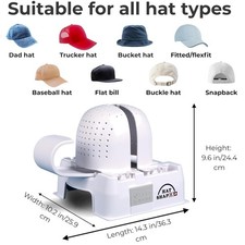 Hat Shaper Machine with Stiffening Spray - Cap Care Tool