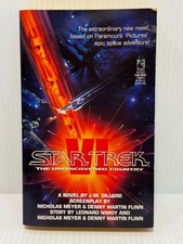 The Undiscovered Country Star Trek VI:  Novel JM Dillard Story by Leonard Nimoy