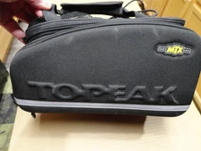 TOPEAK MTX Trunkbag EX Rear Rack Bag Quick Track 8 Liter Black Yellow Reflective