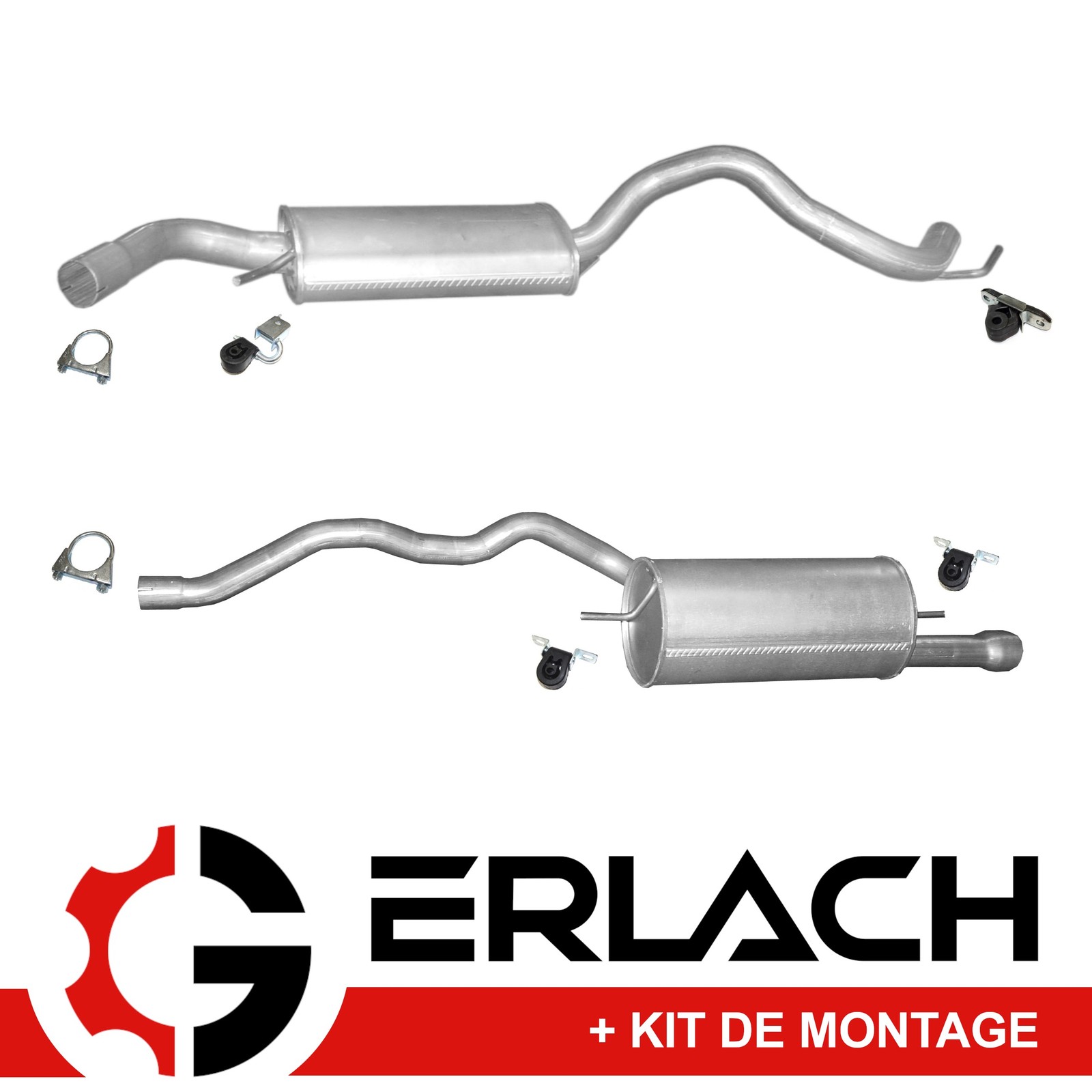 Silencieux d'échappement pour VW Transporter T4 2.5 Syncro