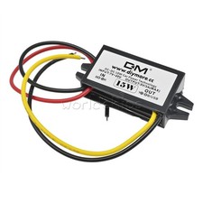 DC Step Down Converter 12V to 5V 3A 15W Regulator Car Led Display Power No USB