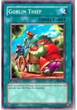 Goblin Thief - AST-045 - Common - 1st Edition - Heavily Played