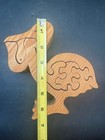 Vintage Wood Cut Puzzle of a Pelican Bird — photo 3