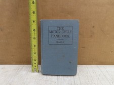 VTG 1927 THE MOTOR-CYCLE HANDBOOK HAROLD P MANLY HARLEY-DAVIDSON INDIAN 1920s