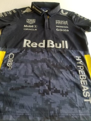 Castore Oracle Red Bull Racing Polo Shirt Size 4 Formula 1 Honda Hard Rock