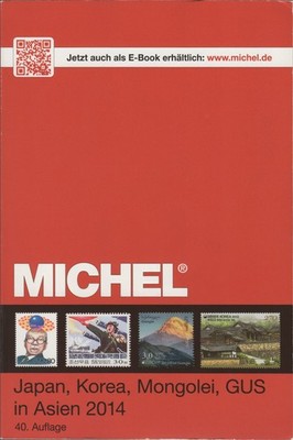 Michel Briefmarken Katalog JAPAN KOREA MONGOLEI GUS 2014 / Übersee Band 9 Teil 2