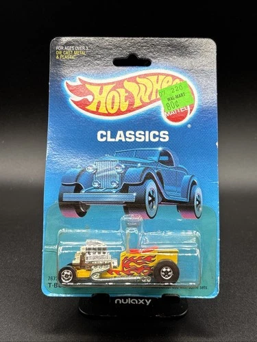 Vintage 1988 Hot Wheels Classics T Bucket #7673 Card Hot Rod