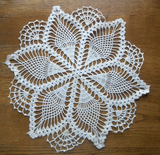 Vintage White Doily