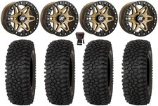 Sedona Split 6 Bdlk 15" Wheels Br 35" Roctane STX Tires RZR XP 1000 / PRO XP