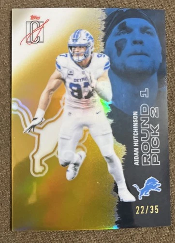 2025 Topps Aidan Hutchinson Shop for 2025 Topps Signature Class Football autographs on eBay (Raw)
