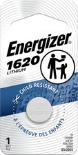 Energizer CR1620 79mAh 3V Lithium LiMnO2 100 BATTERIES  EXP. 2033