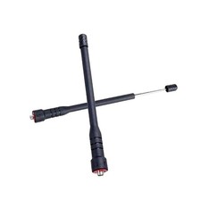 Antenne télescopique sma femelle pour baofeng bf-888s 777s bf-666s uv5r