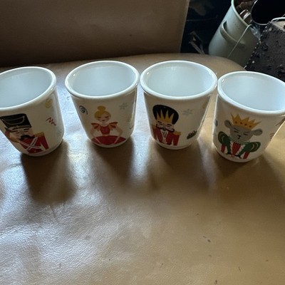 Eimer 4 x Bialetti Der Nussknacker Expresso Tassen Becher