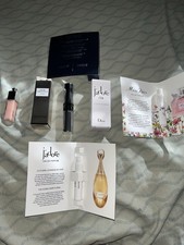 New Christian Dior Sample Gift Set 7 Different Items Plus Carry Bag