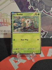 Pokémon TCG Rowlet 013/197 COSMOS HOLO Promo Obsidian Flames NM