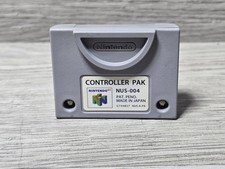 Official Nintendo 64 Controller Pak NUS-004 - Tested and Working OEM Authentic