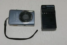 Canon PowerShot ELPH SD1200IS 10.0MP Digital Camera Grey TESTED