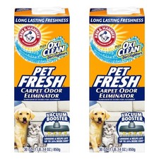 2 Pack Arm Hammer Carpet Room Pet Fresh Odor Eliminator 30 Ounce