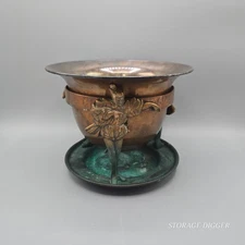 VTG Joseph Heinrichs Mephistopheles Devil Sterling Silver Chafing Dish & Stand