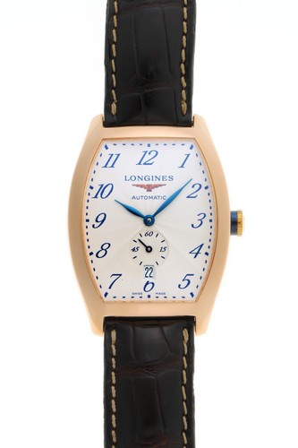 Orologio LONGINES Evidenza Automatico Cal.L615.3 L2.642.8.73.2 Quadrante Argento 750PG Usato