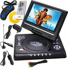 7,8-Zoll FHD Tragbarer DVD Player Auto Moniter TV Drehbarer AKKU mit Gamepad