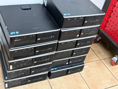 11x HP desktops without cables